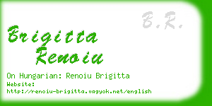 brigitta renoiu business card